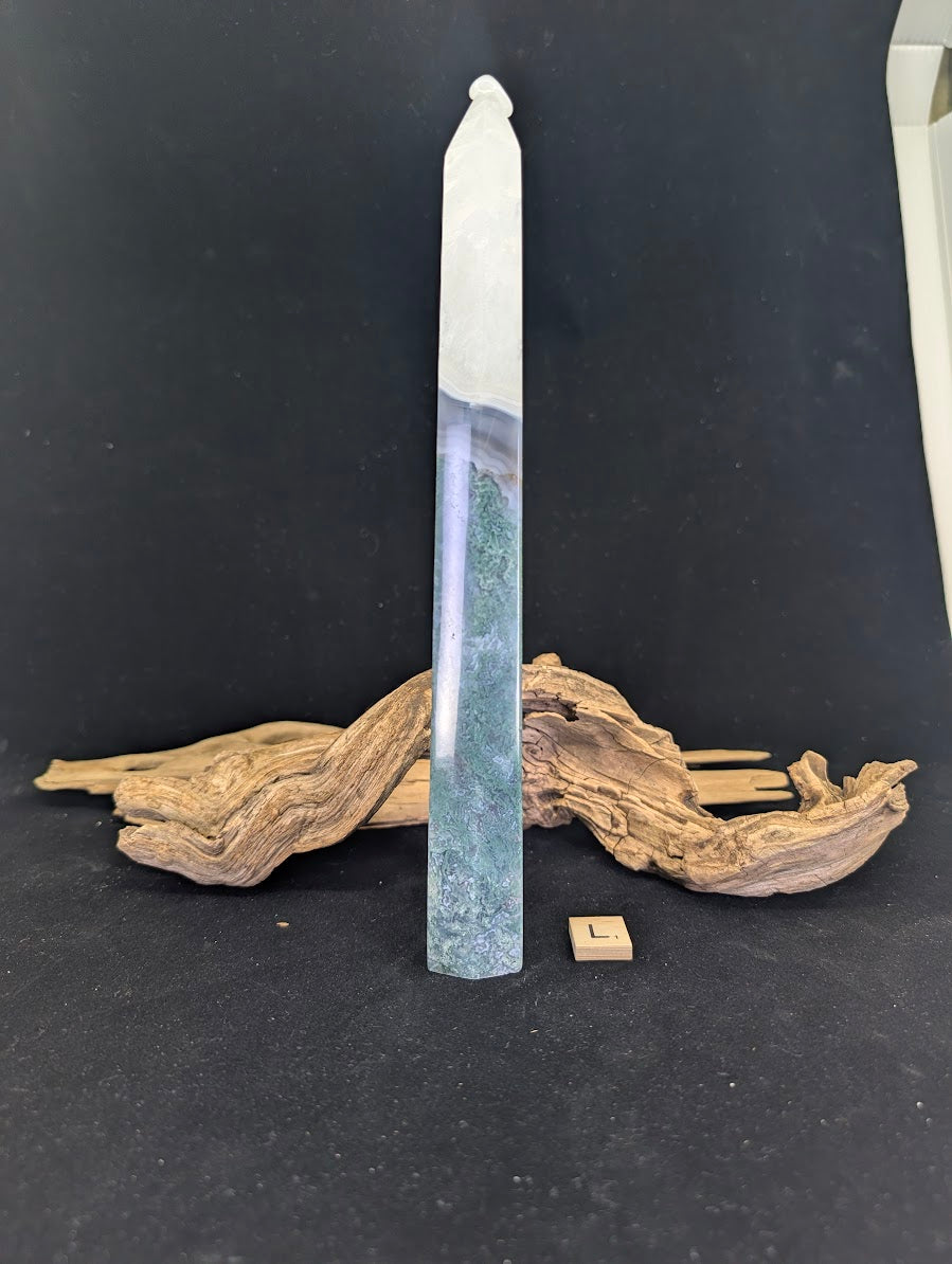 Side view of Variant M highlighting the atmospheric misty peak.