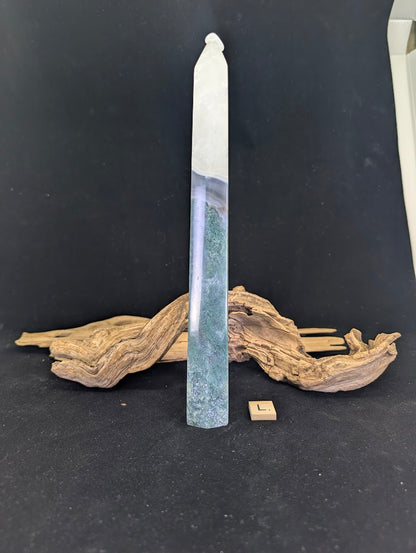 Side view of Variant M highlighting the atmospheric misty peak.