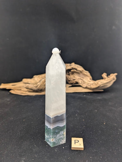 Back view of Variant P showing the translucent snow-cap.