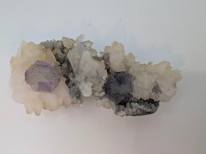 Shangbao Fluorite with Quartz – UV Reactive Collector’s Specimen - Legacy Crystals and Minerals