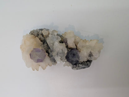 Shangbao Fluorite with Quartz – UV Reactive Collector’s Specimen - Legacy Crystals and Minerals