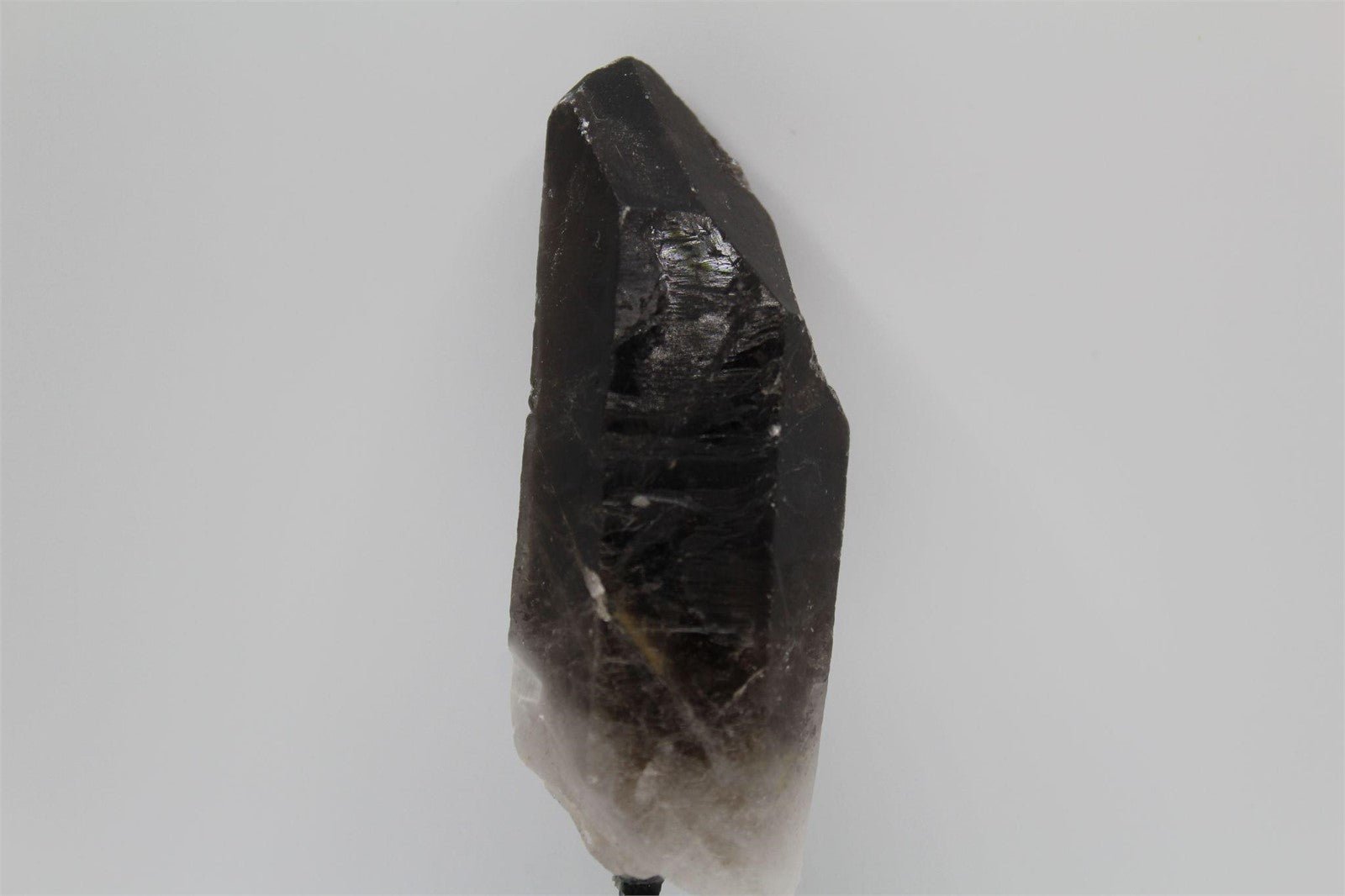 Smoky Quartz Crystal on Metal Stand – Garden/Phantom Inclusions, Brazil - Legacy Crystals and Minerals