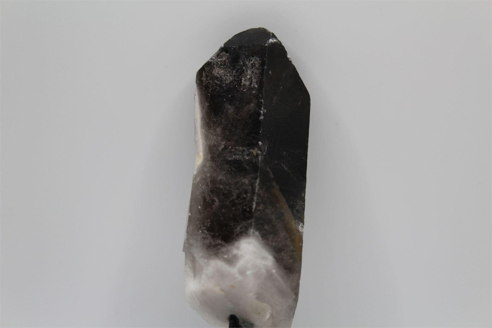 Smoky Quartz Crystal on Metal Stand – Garden/Phantom Inclusions, Brazil - Legacy Crystals and Minerals