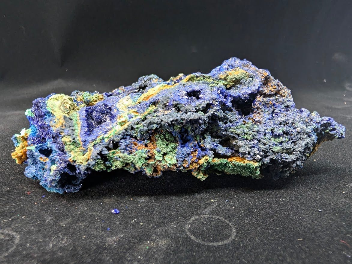 Stunning Azurite and Malachite Specimen from Liufengshan Mine - Legacy Crystals and Minerals