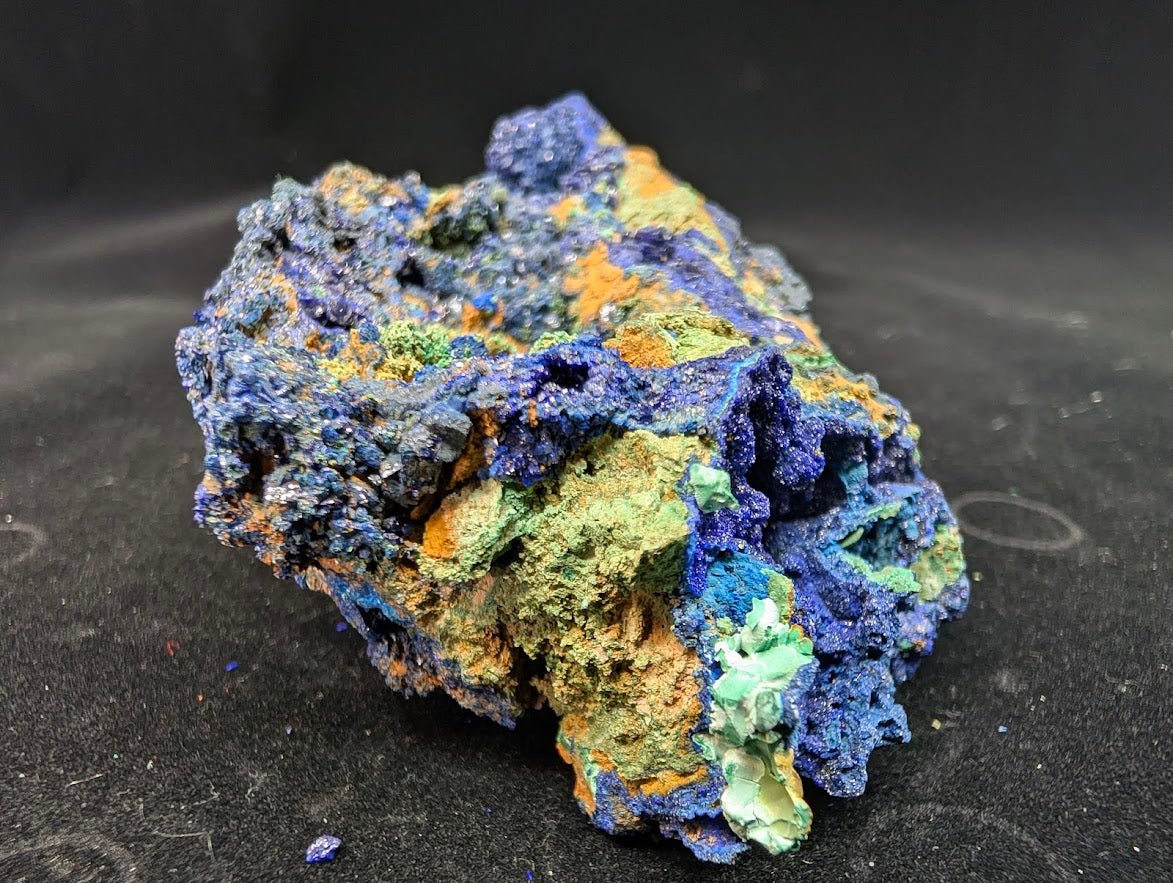 Stunning Azurite and Malachite Specimen from Liufengshan Mine - Legacy Crystals and Minerals