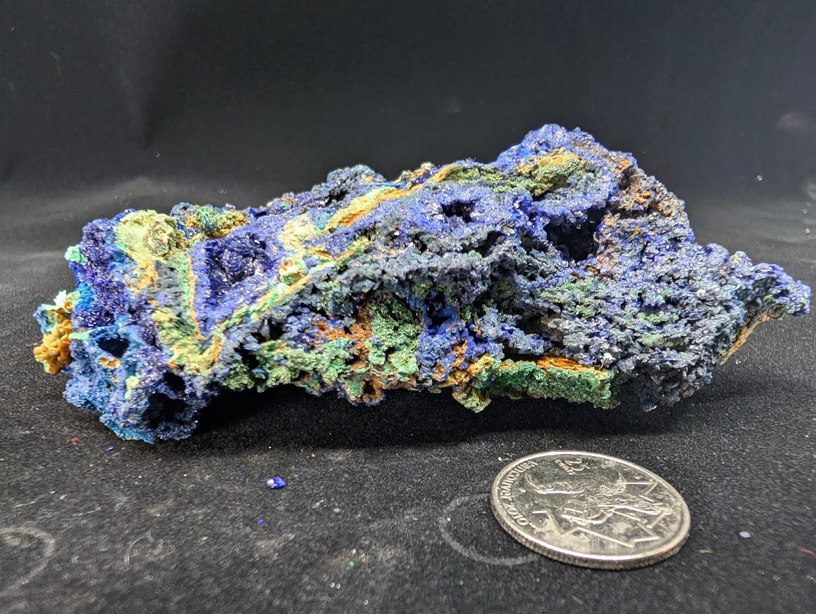 Stunning Azurite and Malachite Specimen from Liufengshan Mine - Legacy Crystals and Minerals