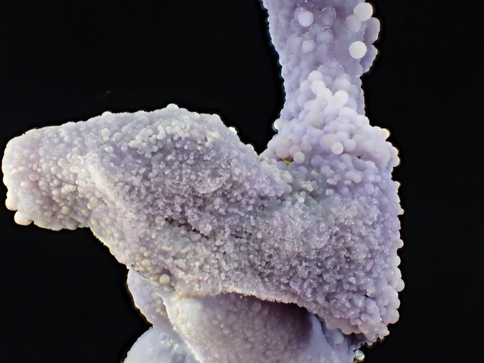 The Dancer – Grape Agate on Custom Mount - Batu Manakarra Mine - Legacy Crystals and Minerals