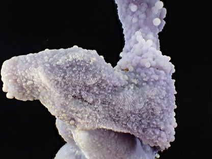 The Dancer – Grape Agate on Custom Mount - Batu Manakarra Mine - Legacy Crystals and Minerals