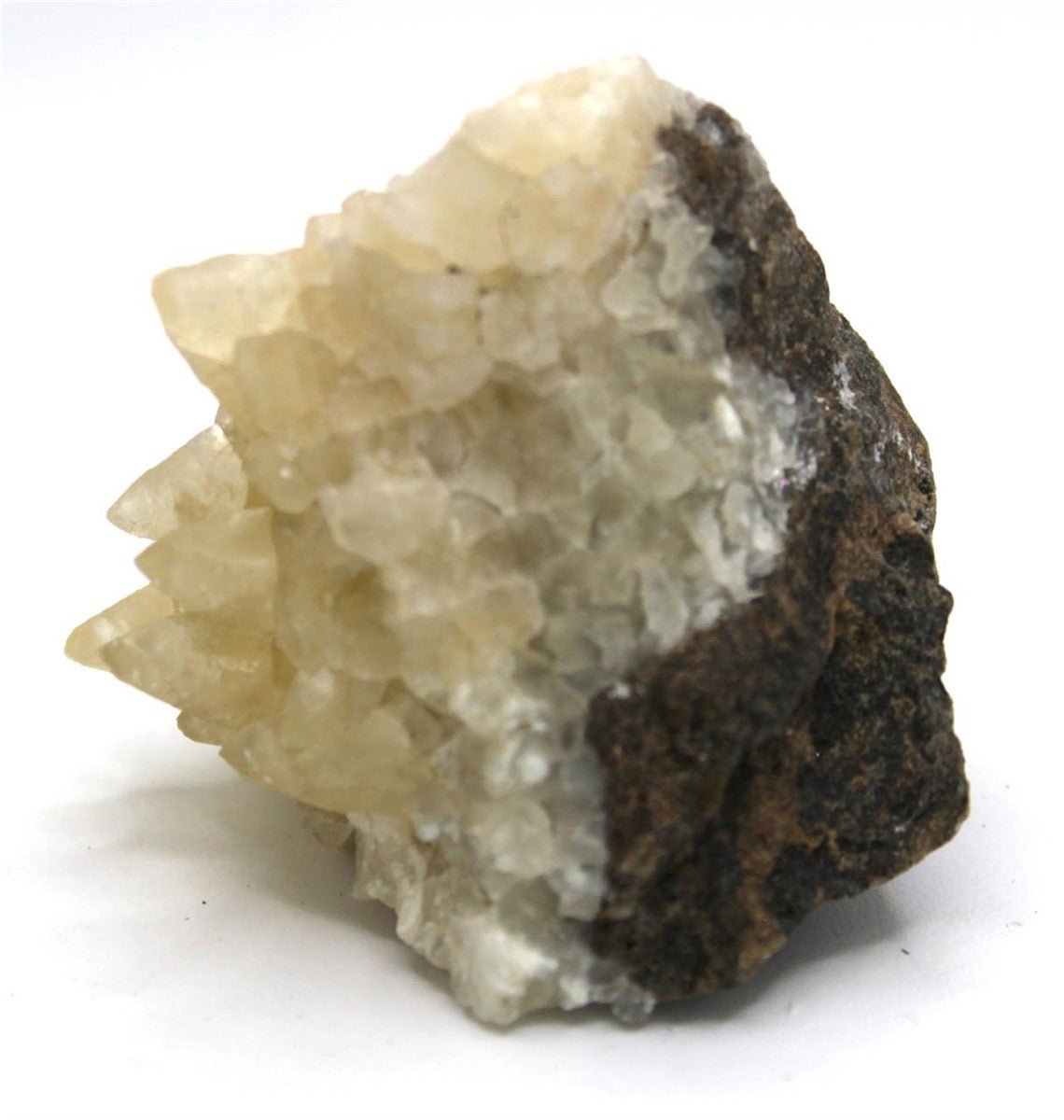 UV Reactive Dogtooth Calcite Cluster from Canada - Legacy Crystals and Minerals