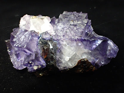Violet Fluorite with Sphalerite – Elmwood Mine, Tennessee, USA - Legacy Crystals and Minerals