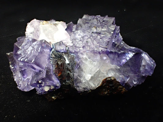 Violet Fluorite with Sphalerite – Elmwood Mine, Tennessee, USA - Legacy Crystals and Minerals