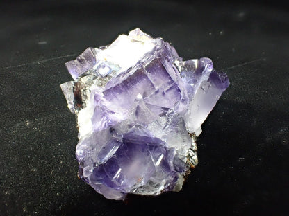 Violet Fluorite with Sphalerite – Elmwood Mine, Tennessee, USA - Legacy Crystals and Minerals
