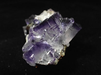 Violet Fluorite with Sphalerite – Elmwood Mine, Tennessee, USA - Legacy Crystals and Minerals