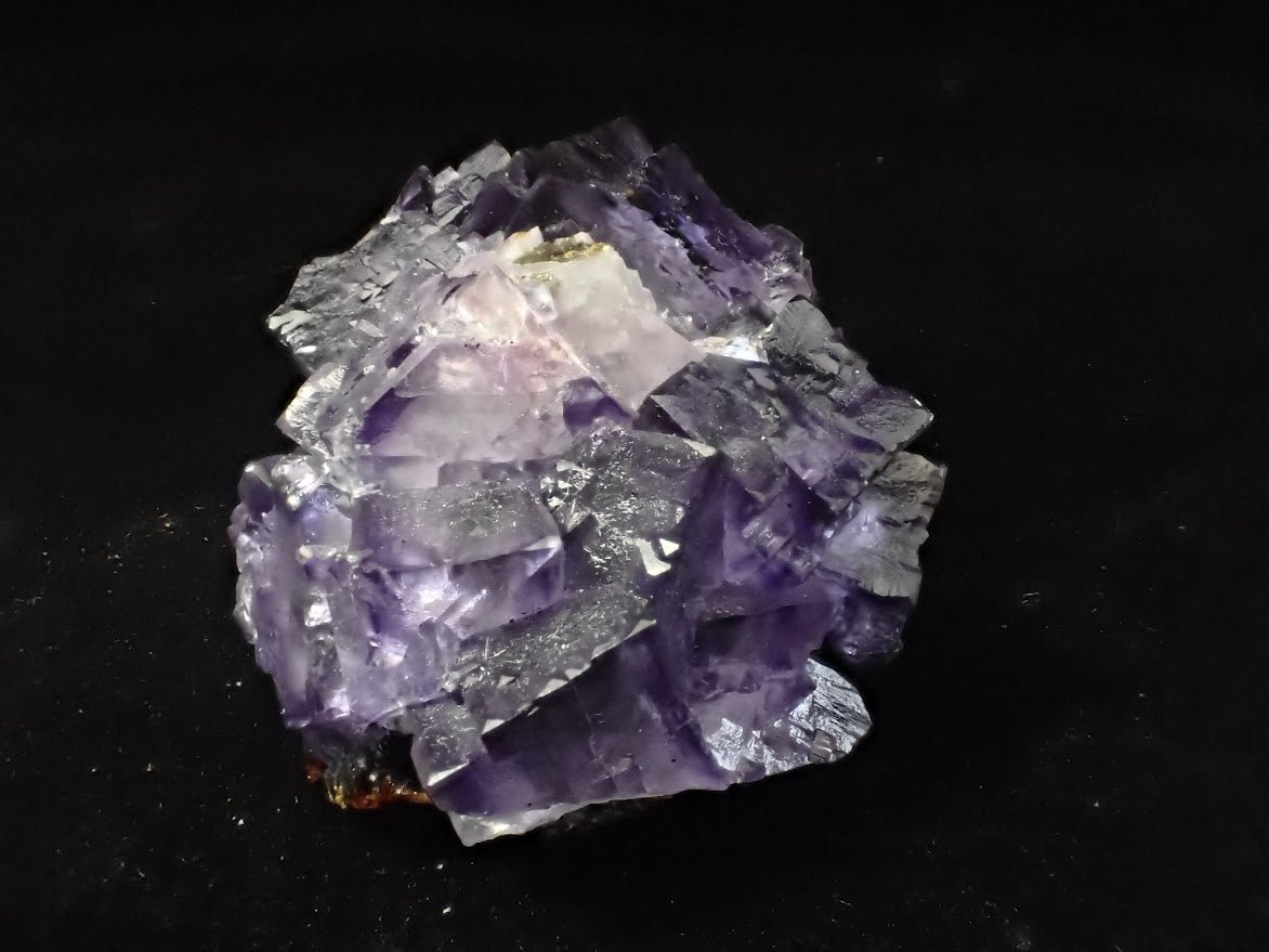 Violet Fluorite with Sphalerite – Elmwood Mine, Tennessee, USA - Legacy Crystals and Minerals