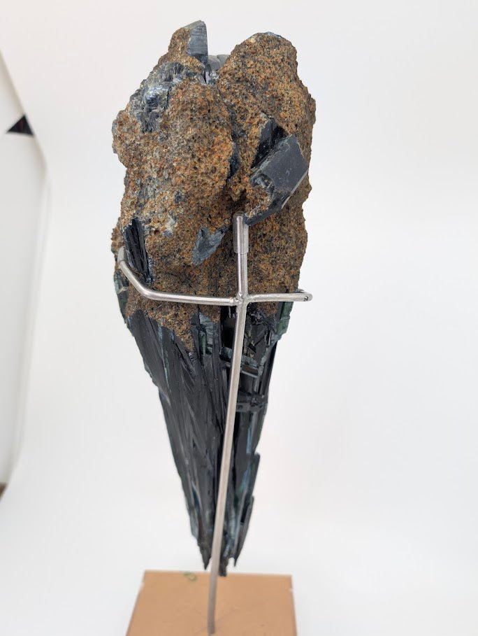 Vivianite Specimen - 1.9kg, 38cm Tall - Cabeca do Cachorro Claim, Amazonas, Brazil - Legacy Crystals and Minerals