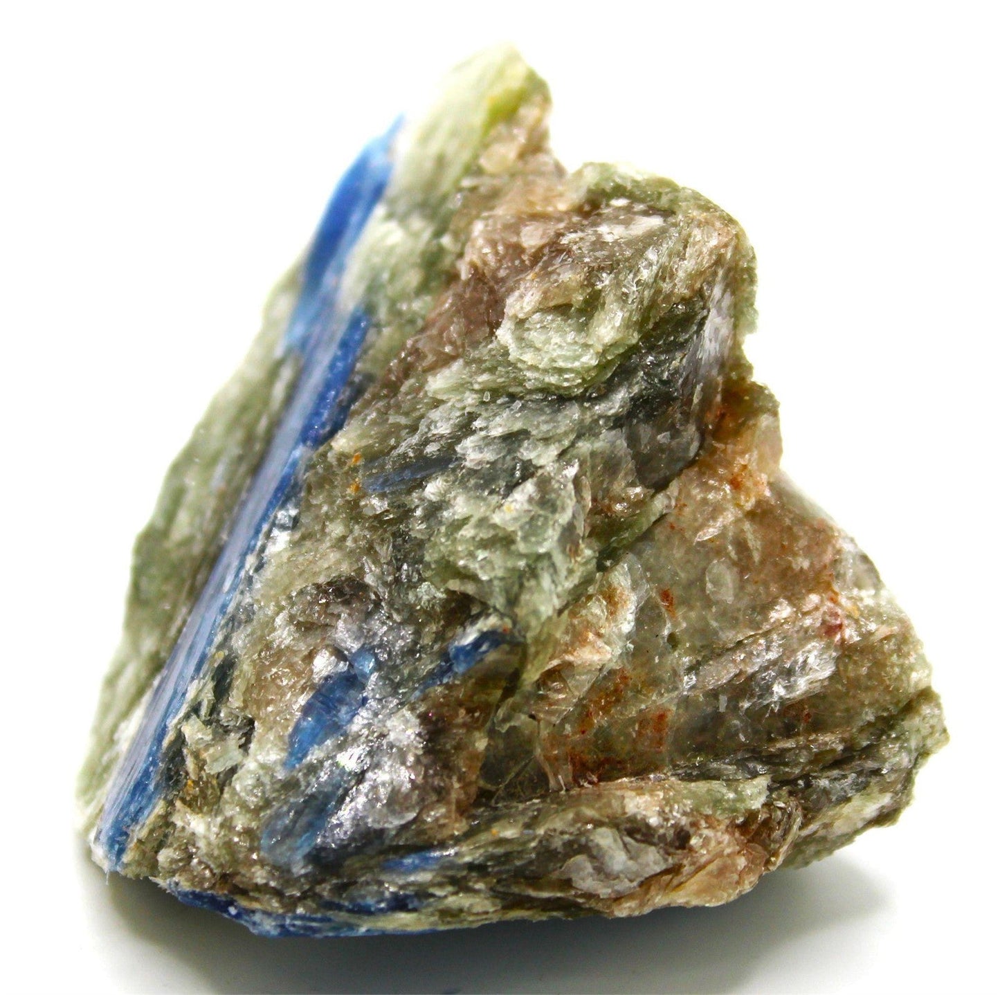 Vivid Blue Kyanite in Mica Matrix from USA – 7 cm Mineral Specimen - Legacy Crystals and Minerals