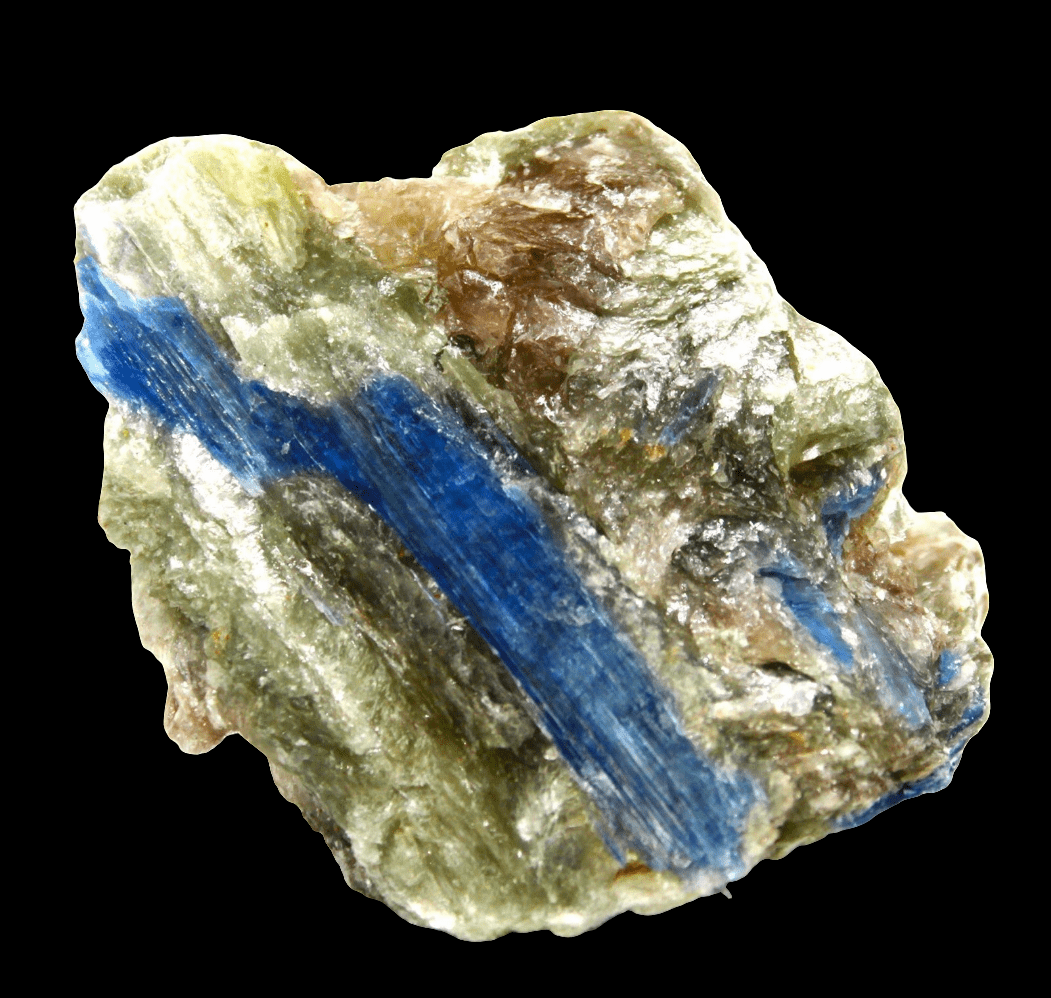 Vivid Blue Kyanite in Mica Matrix from USA – 7 cm Mineral Specimen - Legacy Crystals and Minerals