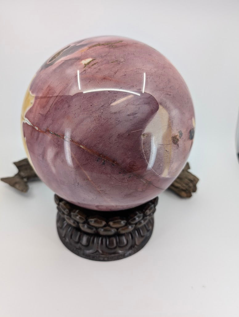 A massive collector-grade Windalia Radiolarite specimen showing solid purple coloration.