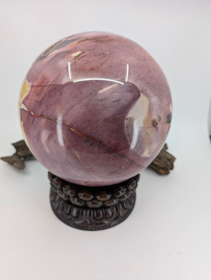 A massive collector-grade Windalia Radiolarite specimen showing solid purple coloration.