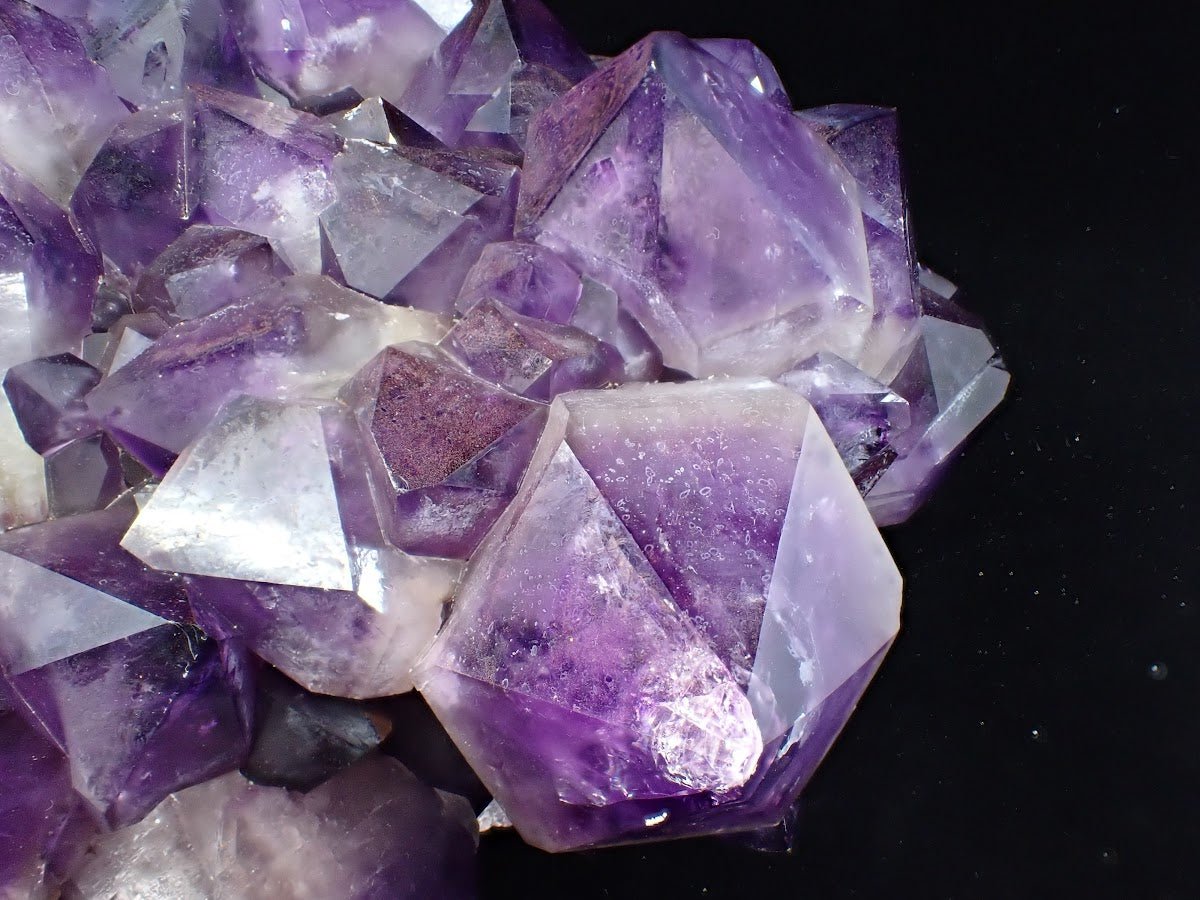 XL Amethyst Cluster with Phantom Zoning – Congo 23 lbs, 12.5" x 9" - Legacy Crystals and Minerals