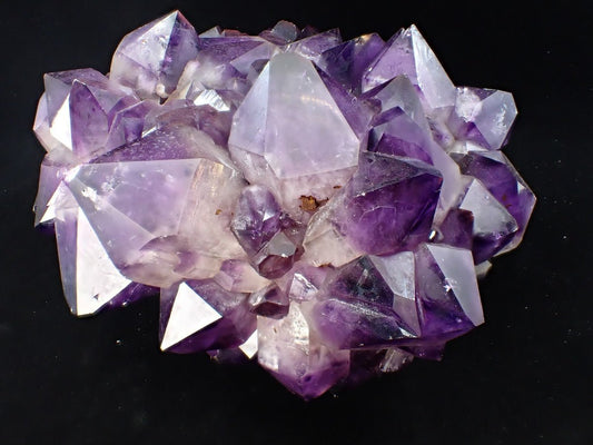 XL Amethyst Cluster with Phantom Zoning – Congo 23 lbs, 12.5" x 9" - Legacy Crystals and Minerals