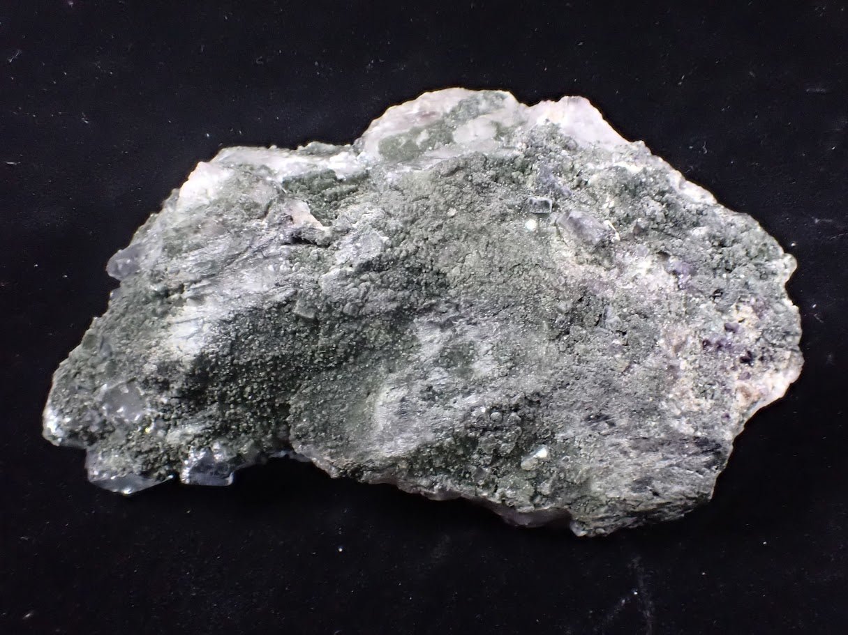 YGX Fluorite with Pyrite – Rare Transparent Fluorite Cluster with UV Glow (198g) - Legacy Crystals and Minerals