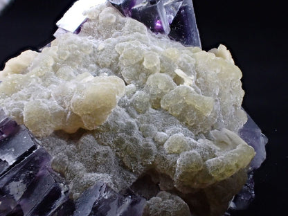 Yindu Fluorite with Barite, Chalcedony and Pyrite – Inner Mongolia, China - Legacy Crystals and Minerals