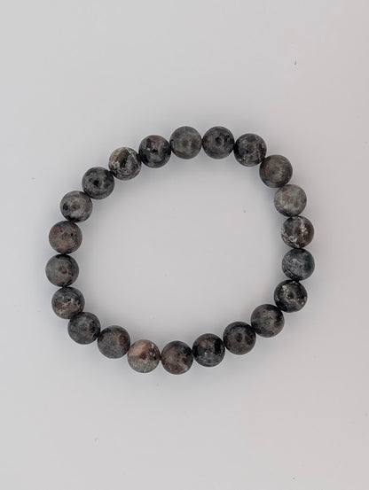 6MM Yooperlite bracelet top view