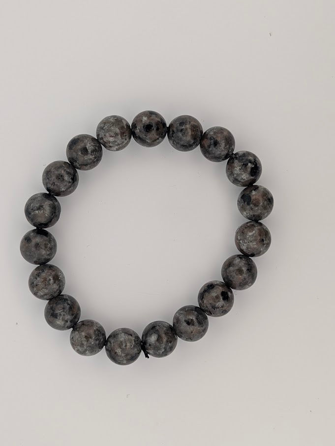 Yooperlite bracelet polished beads